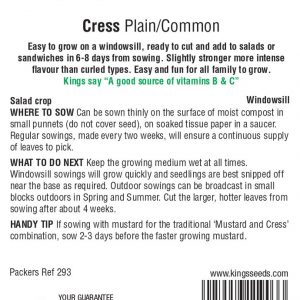 Cress – Plain