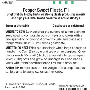 Sweet Pepper – Fiesta F1