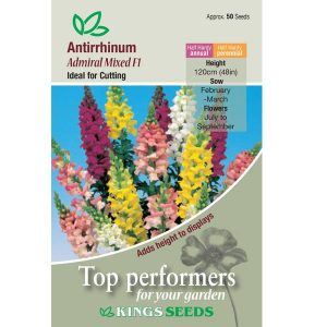 Antirrhinum majus ‘Admiral Mixed F1’ –  HHA