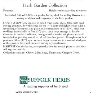 Herb Garden Collection Pack