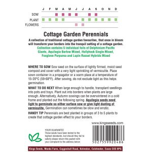 Cottage Garden Perennials Collection